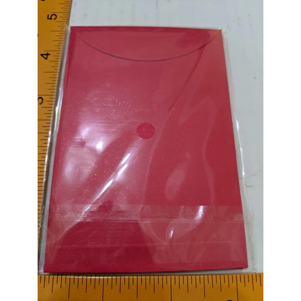 4/$20 -Set Lot 6 SMALL Chinese Red envelope. Red Packet. Ho Luck Abundance